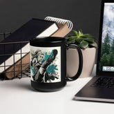 Train Like A Winner Black Glossy Mug - Beyond T-shirts